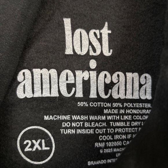 Machine Gun Kelly Lost XX Lost Americana Hoodie Size 2XL - Picture 4 of 4